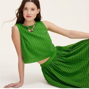 Kate Spade x Target Green Sleeveless Small Top & X-Small Skirt